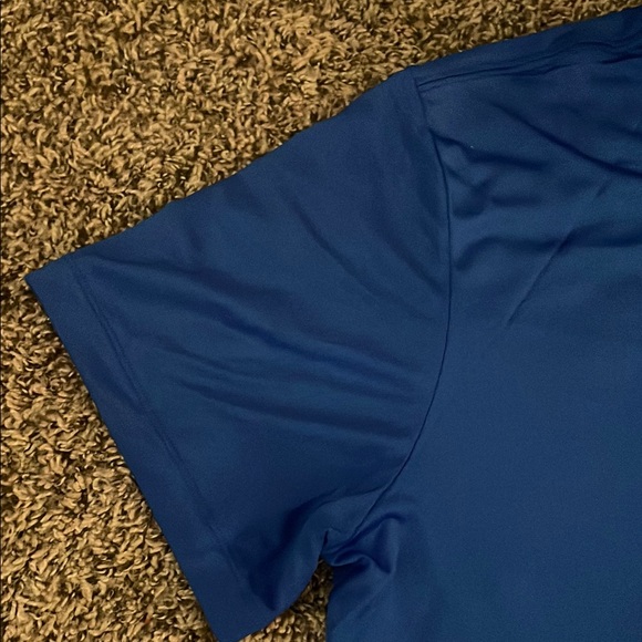 Nike Men's Royal Blue Dry Fit Short Sleeve Tee - Picture 3 of 7